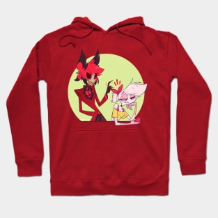 hazbin hotel alastor/angeldust Hoodie